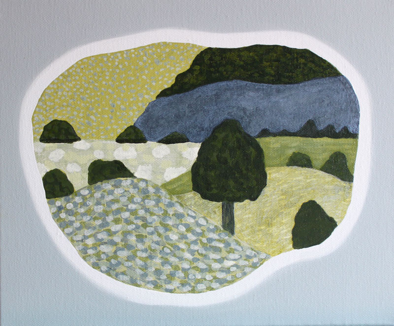 Judy-Oakenfull_Landscape-Island-1_2015_Acrylic_25x30cms